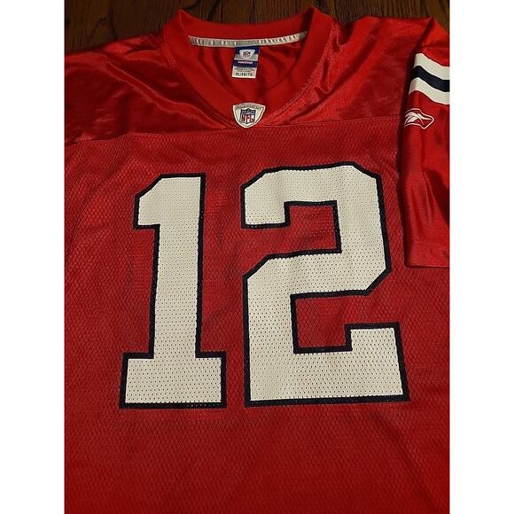 Reebok Tom Brady New England PATRIOTS JERSEY NFL MENS SIZE XL FOOTBALL - Picture 3 of 8